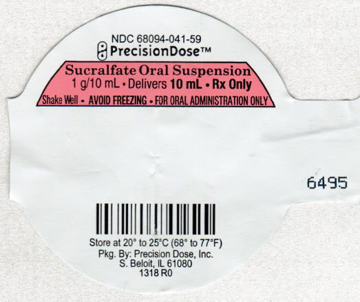 PRINCIPAL DISPLAY PANEL - 10 mL Cup Label