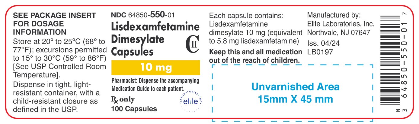 Lisdex Caps 10mg