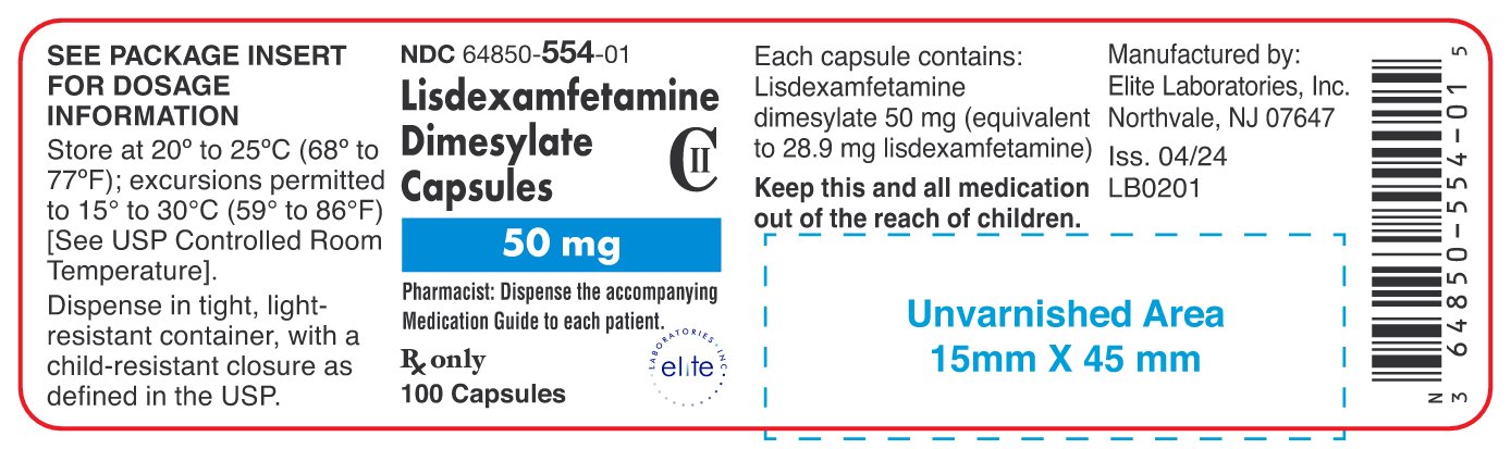 Lisdex Caps 50mg