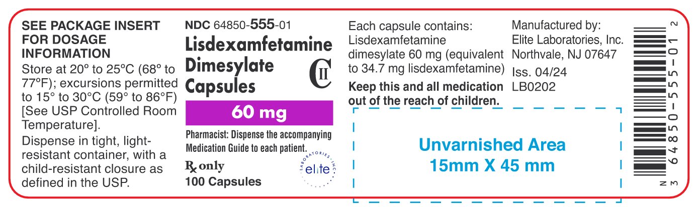 Lisdex Caps 60mg