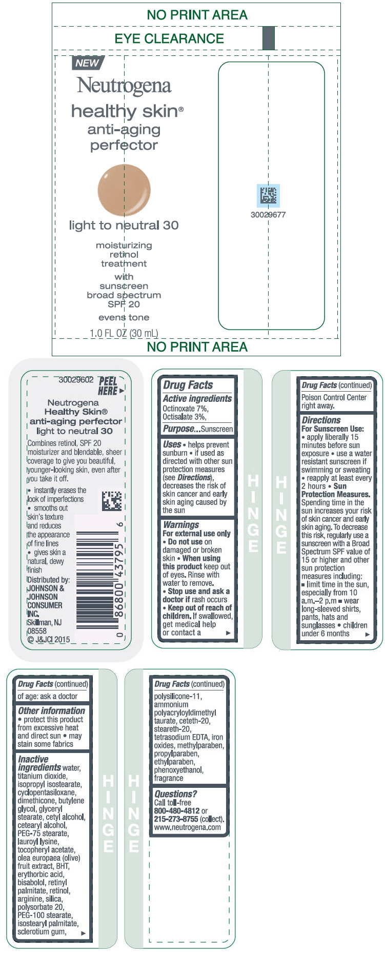 PRINCIPAL DISPLAY PANEL - 30 mL Bottle Label - light to neutral 30