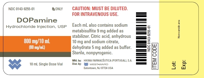 800 mg per 10 mL container label