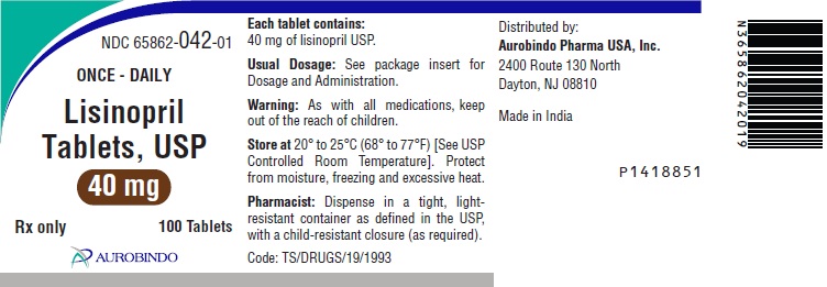 PACKAGE LABEL-PRINCIPAL DISPLAY PANEL - 40 mg (100 Tablets Bottle)