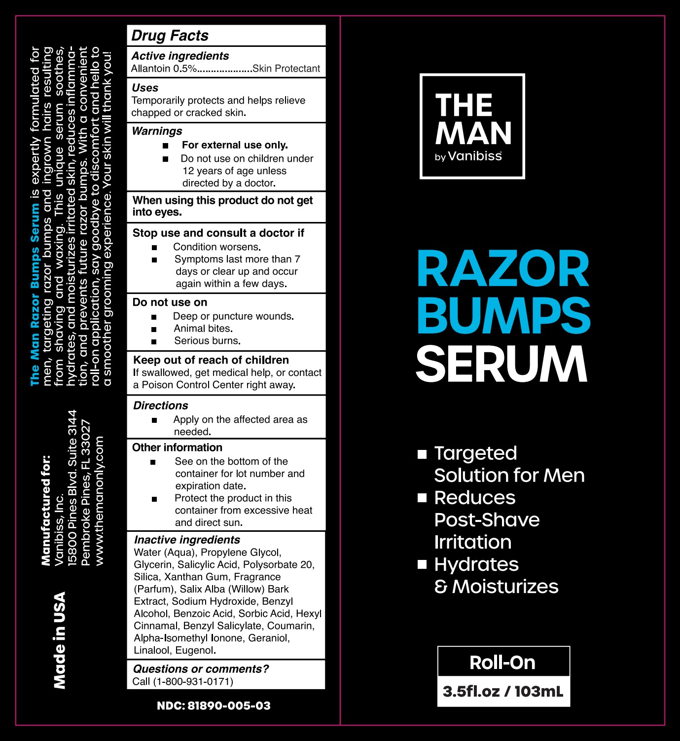 RAZOR BUMPS ROLL ON