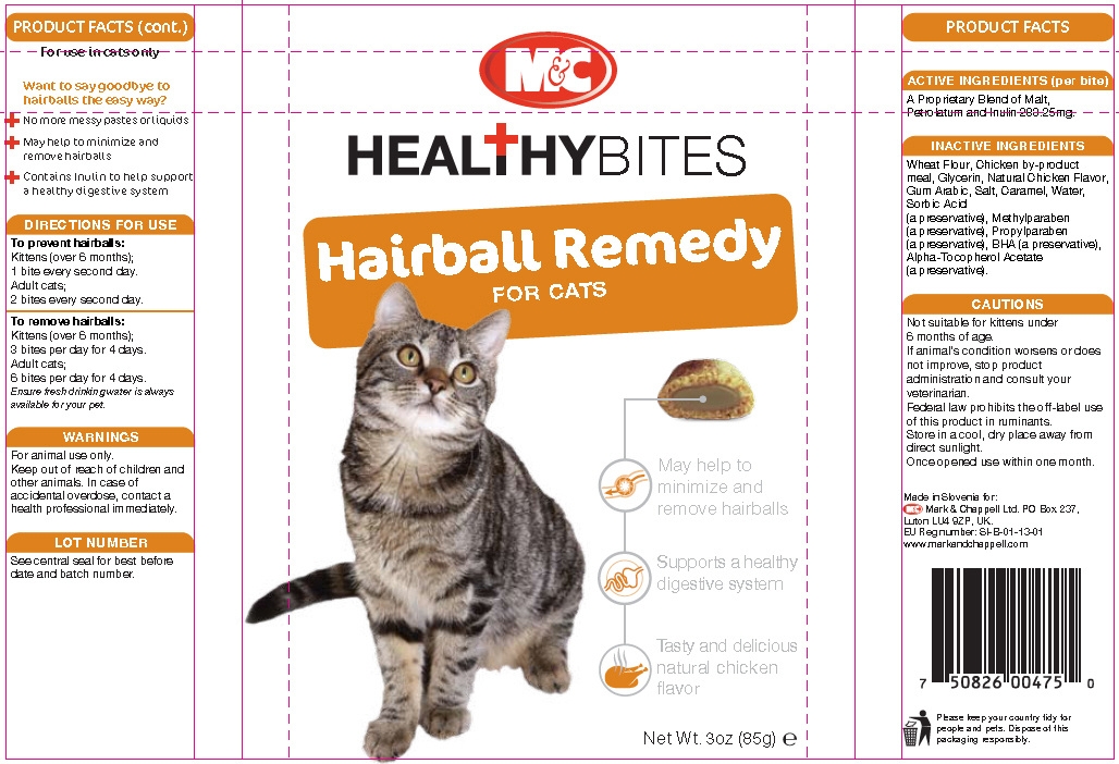 healthy bites hairball remedy for cats