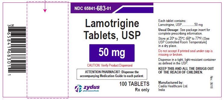 Lamotrigine Tablets USP, 50 mg