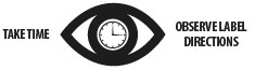 Take Time Read Label Symbol