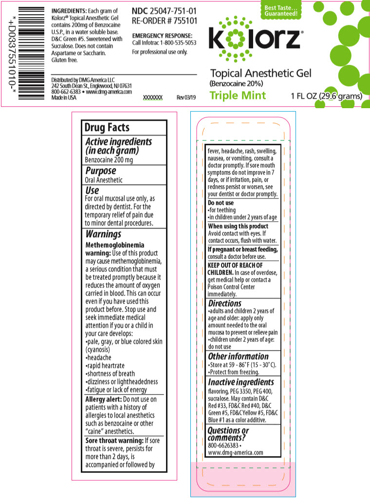 PRINCIPAL DISPLAY PANEL - 29.6 grams Bottle Label - Triple Mint