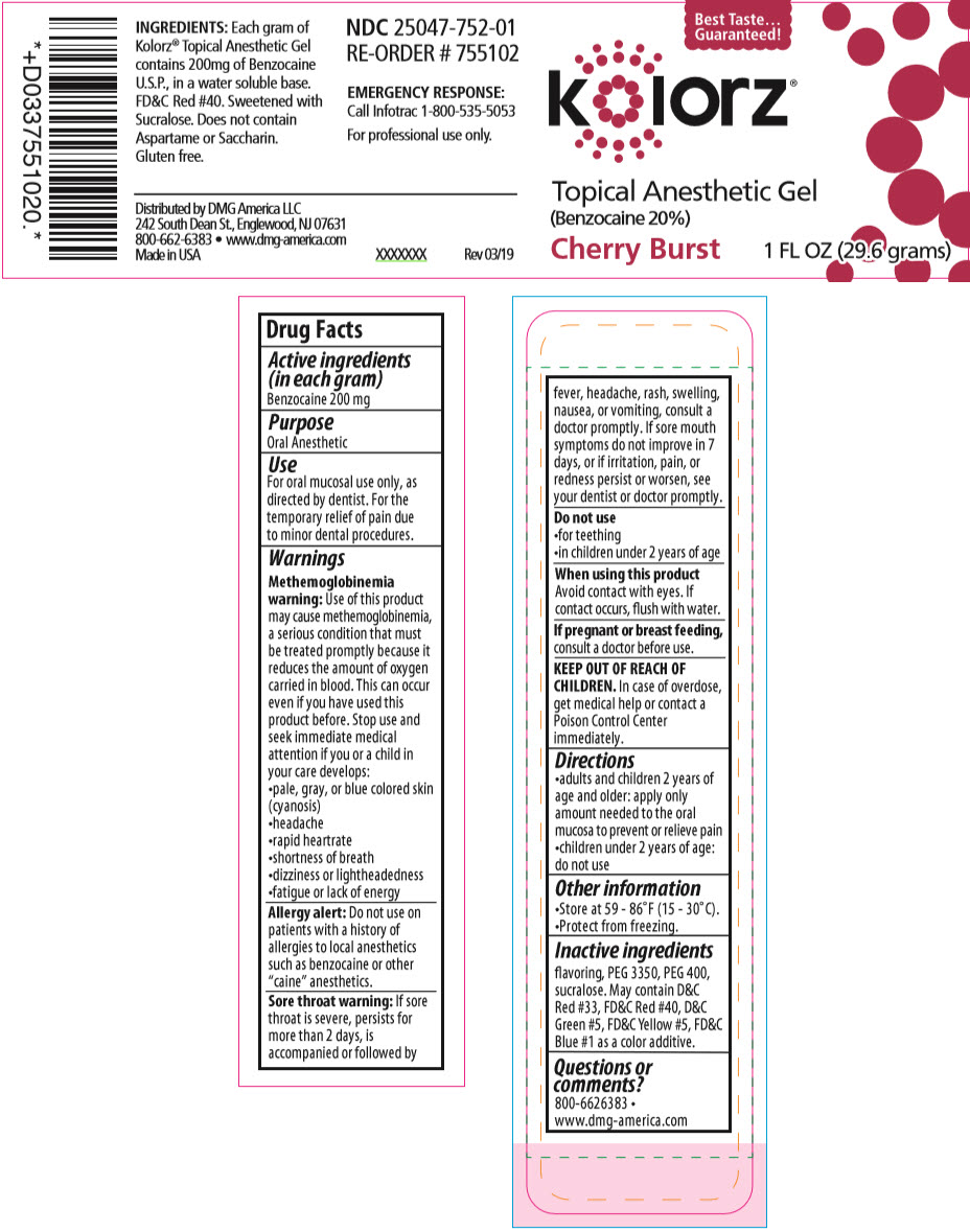 PRINCIPAL DISPLAY PANEL - 29.6 grams Bottle Label - Cherry Burst