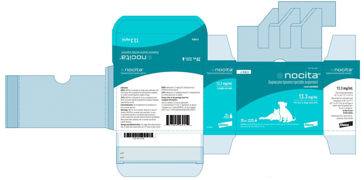 Principal Display Panel - 20 mL Carton Label - 4 single use vial