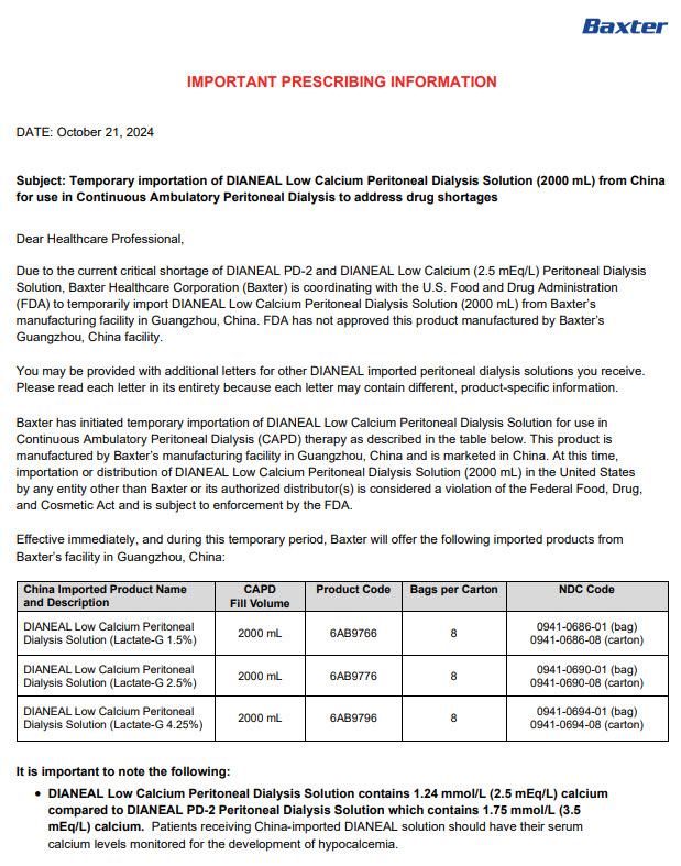 Dianeal DHCP Letter 1