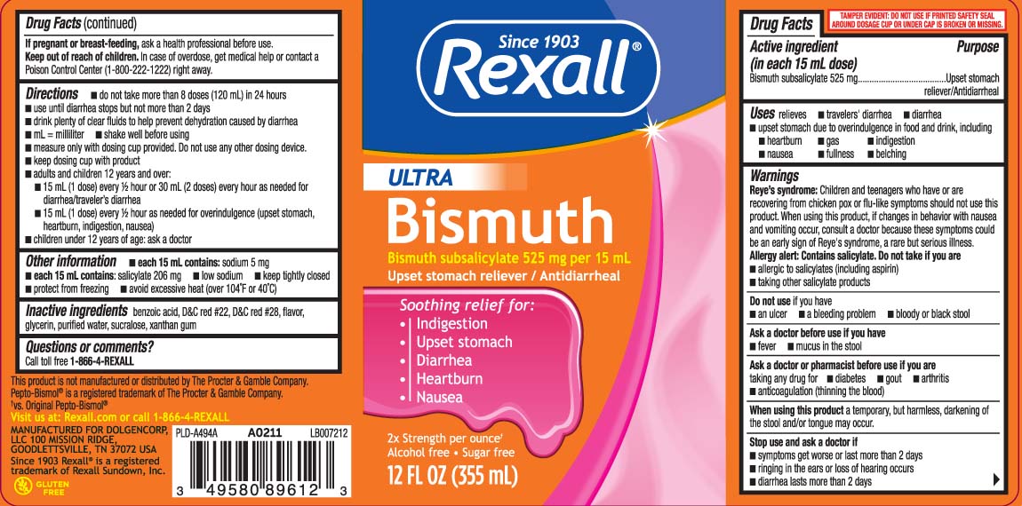Bismuth subsalicylate 525 mg