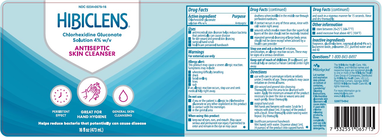 Hibiclens 16oa bottle label