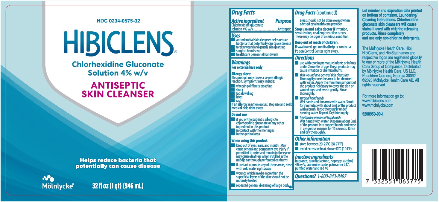 Hibiclens 32oz bottle label