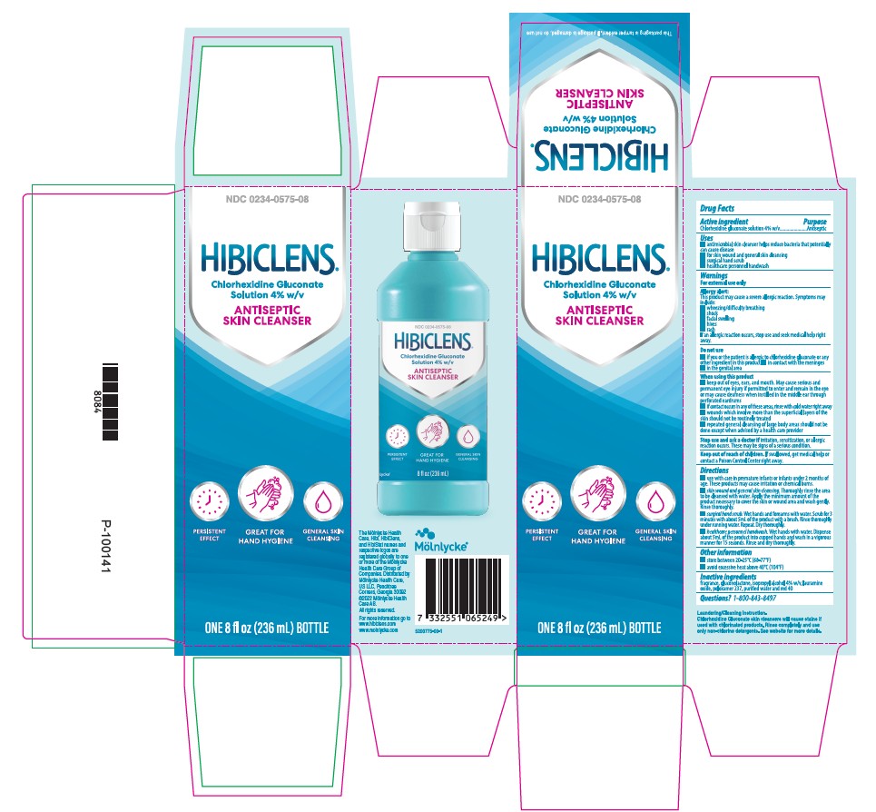 Hibiclens 8oz Shelf Carton label