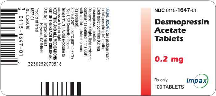 Container Label - 0.2 mg