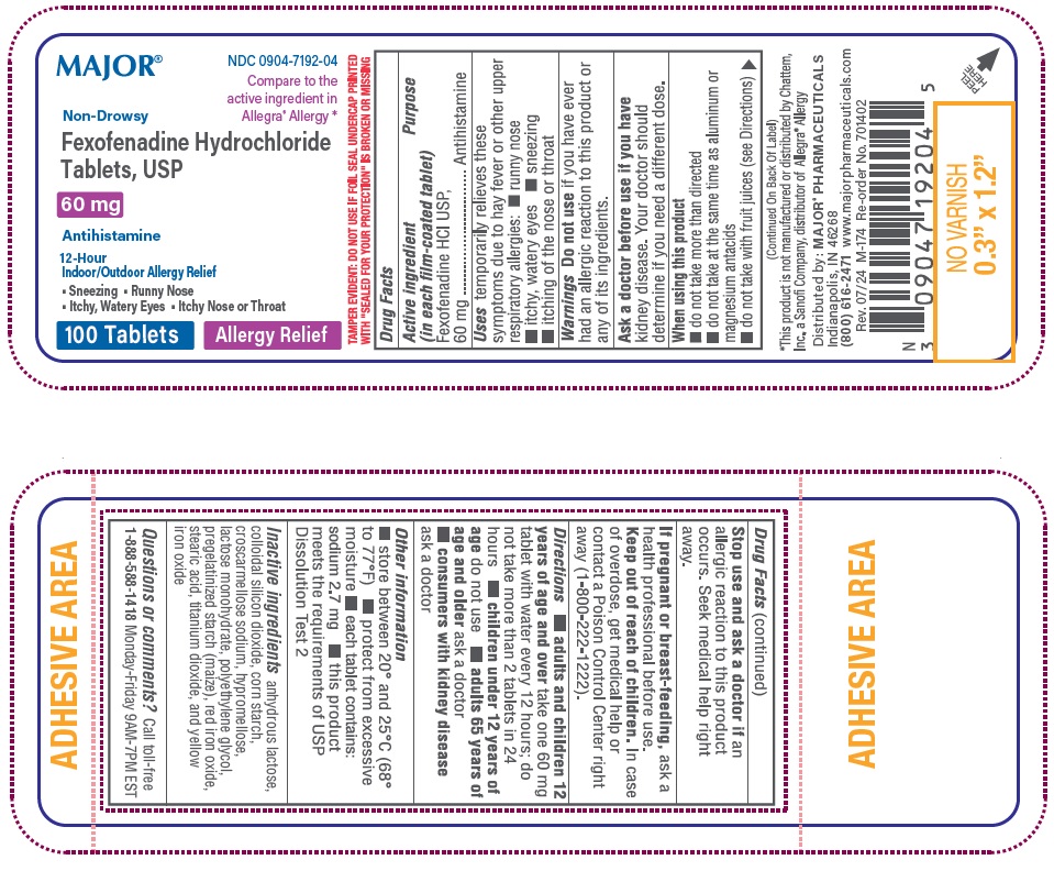 Fexofenadine-60mg-100s