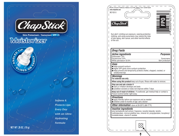 ChapStick Moisturizer Packaging