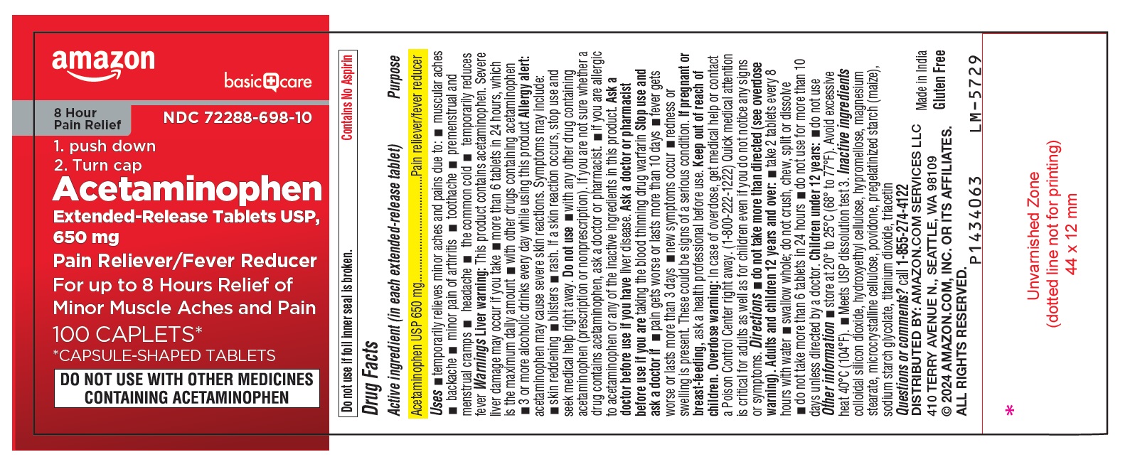 PACKAGE LABEL-PRINCIPAL DISPLAY PANEL - 650 mg (24 Tablets Bottle)