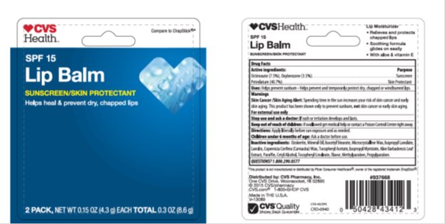 CVS Health SPF 15 Moisture Lip Balm