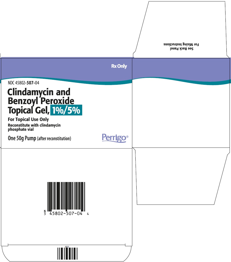 Clindamycin and Benzoyl Peroxide Topical Gel Carton Image 1