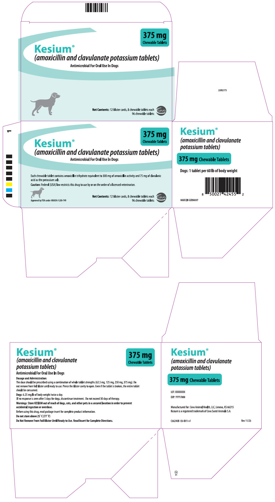 PRINCIPAL DISPLAY PANEL - 375 mg Tablet Blister Pack Carton