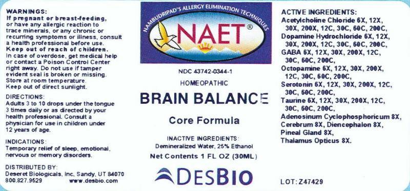 Brain Balance Core Formula