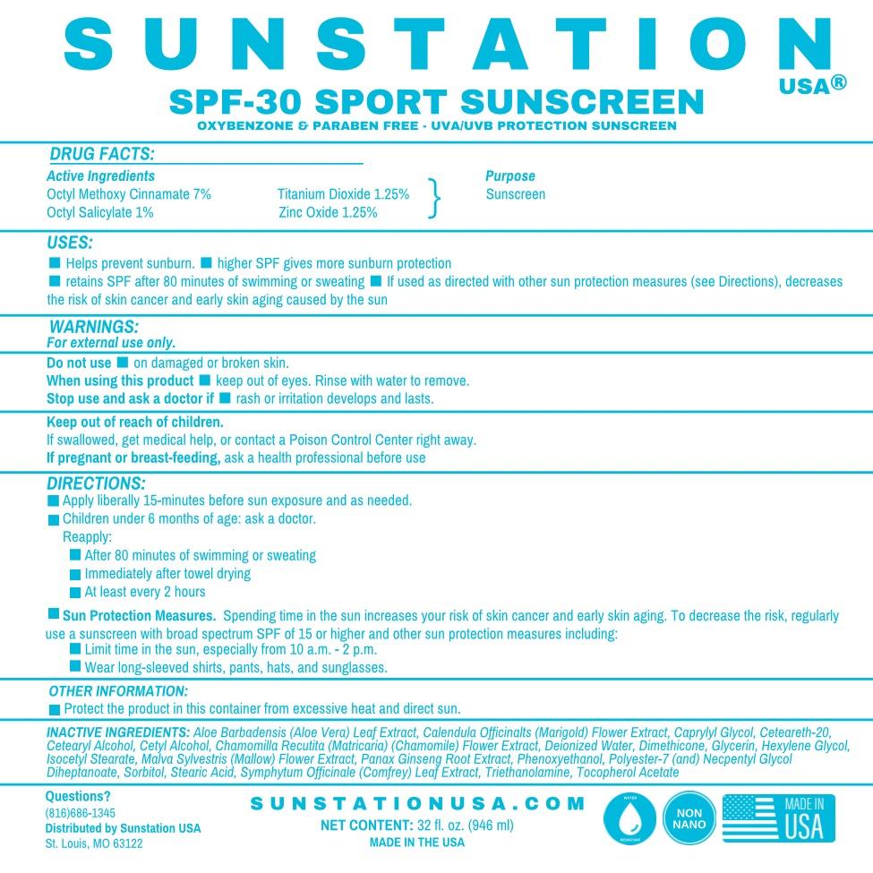 SUNSTATION LABEL