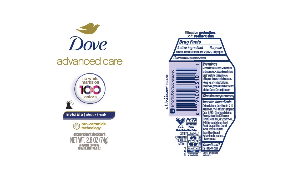 Dove Sheer Fresh AP Deo IS