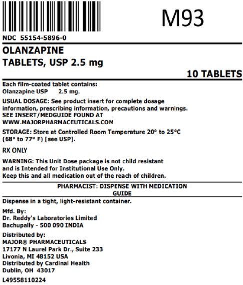 2.5mg bag label