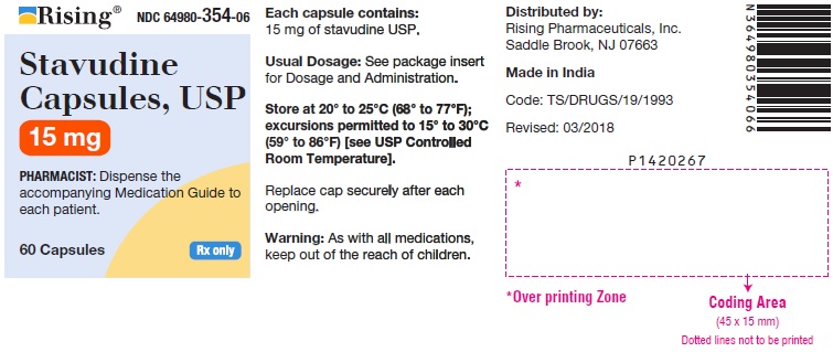 PACKAGE LABEL-PRINCIPAL DISPLAY PANEL - 15 mg (60 Capsule Bottle)