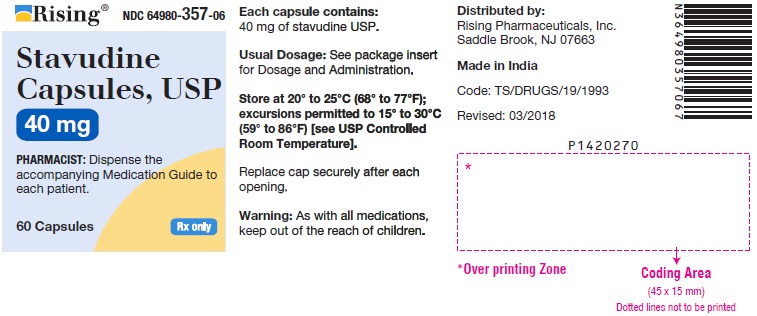 PACKAGE LABEL-PRINCIPAL DISPLAY PANEL - 40 mg (60 Capsule Bottle)