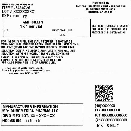 AMPICILLIN- ampicillin sodium injection, powder, for solution