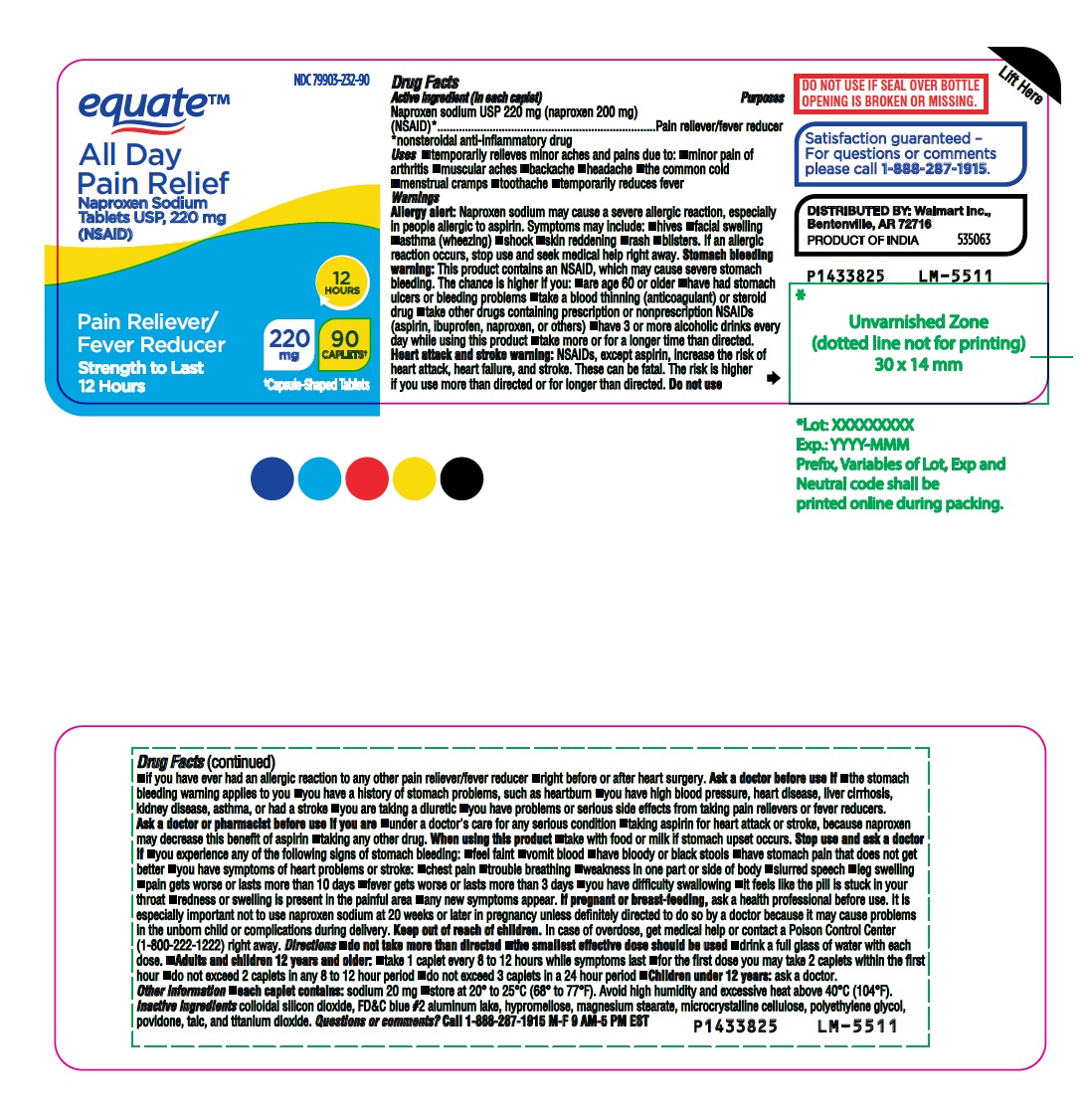 PACKAGE LABEL-PRINCIPAL DISPLAY PANEL - 220 mg (100 Tablet Bottle)