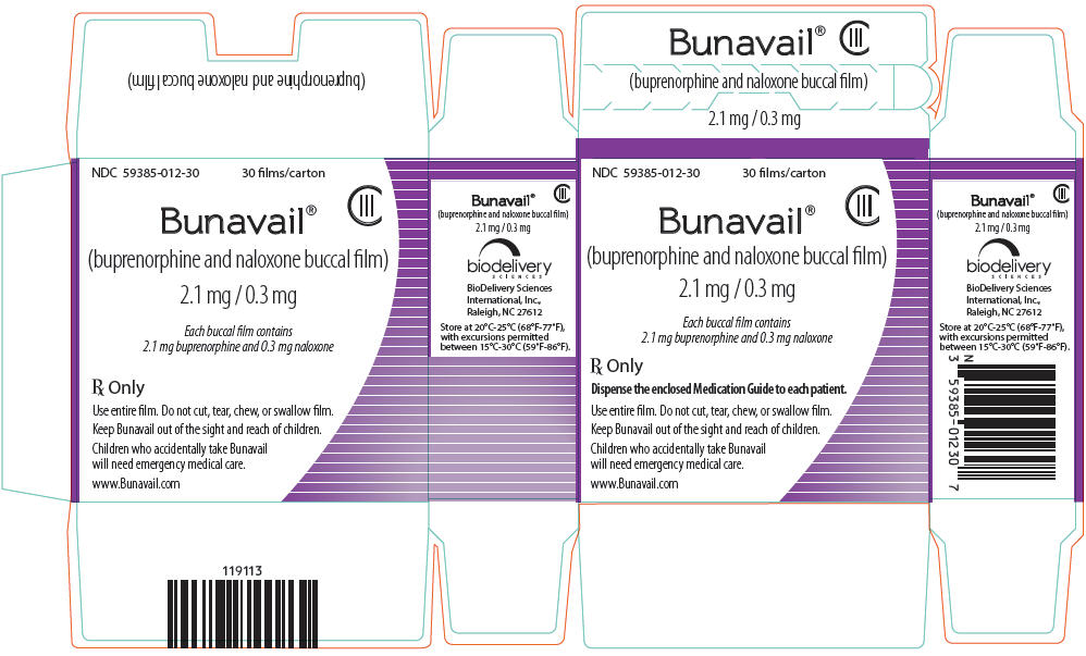 PRINCIPAL DISPLAY PANEL - 2.1 mg/0.3 mg Film Pouch Carton