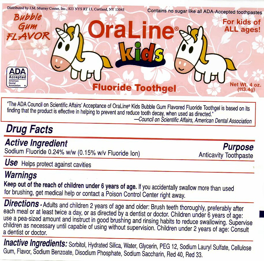 OraLine Kids BG1 Label