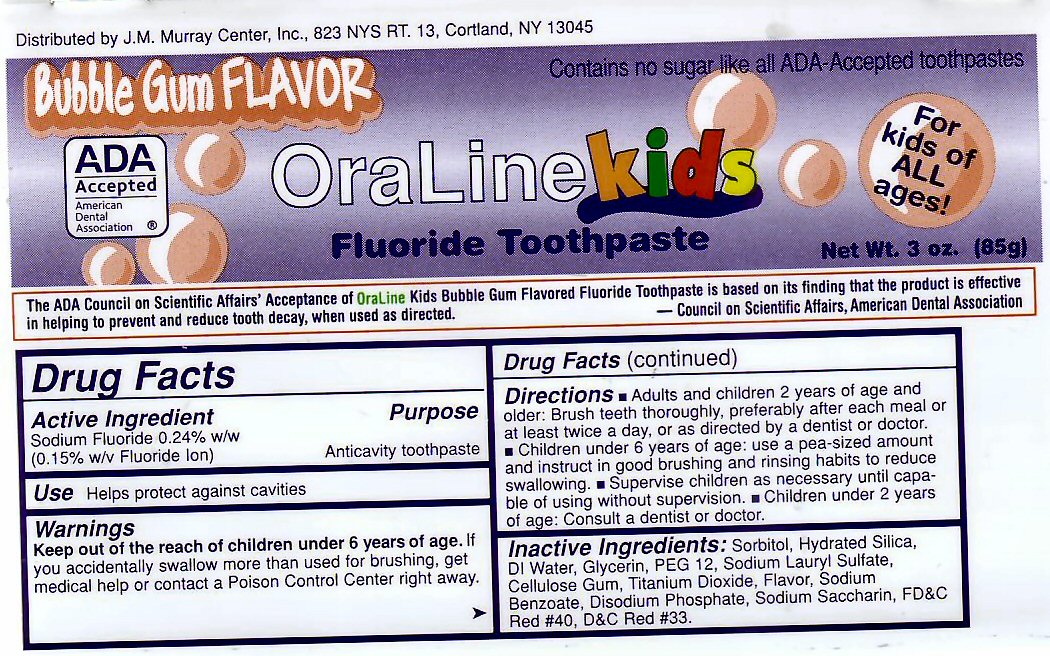 OraLine Kids BG2 Label