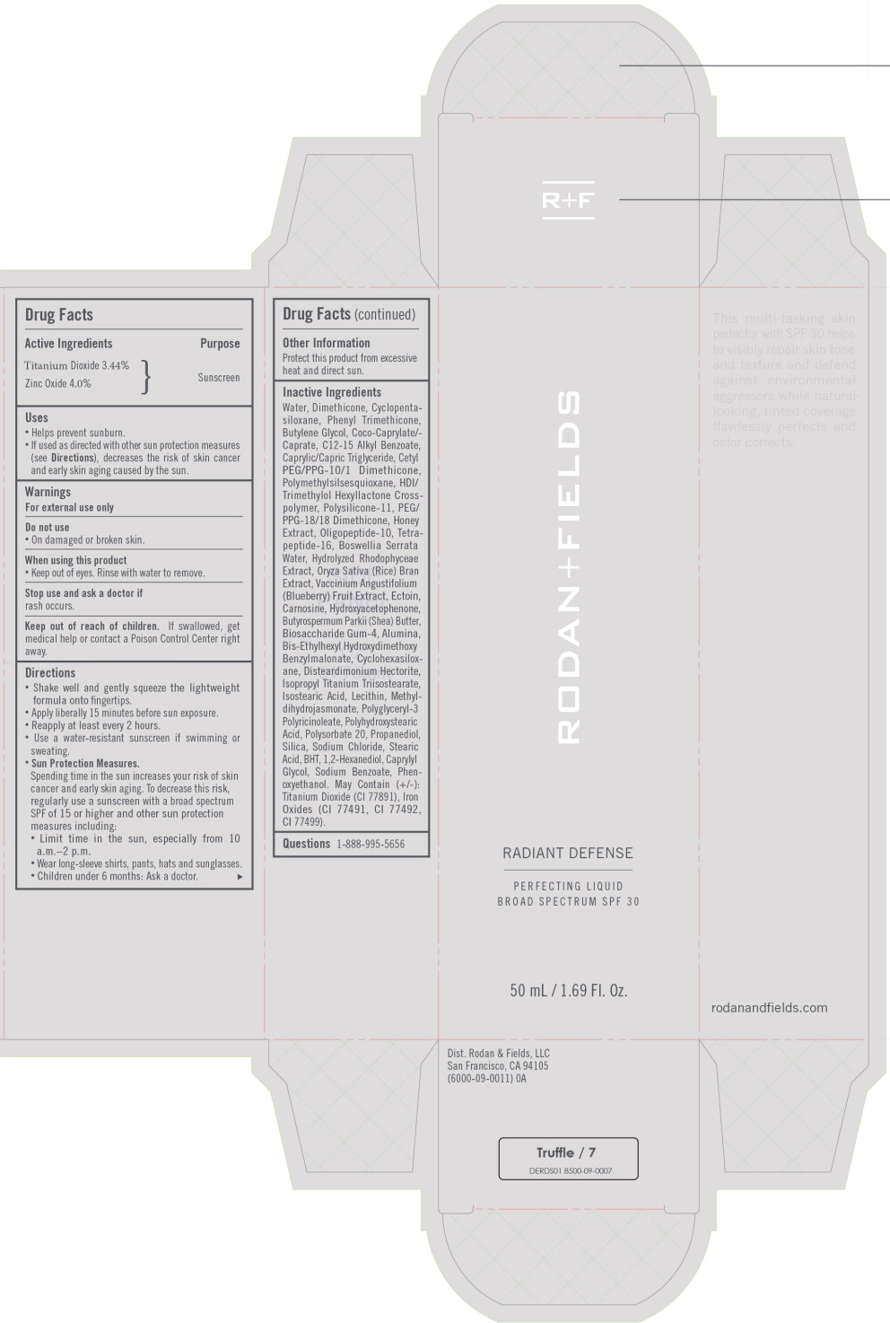 Principal Display Panel – 50 mL Truffle Box Label
