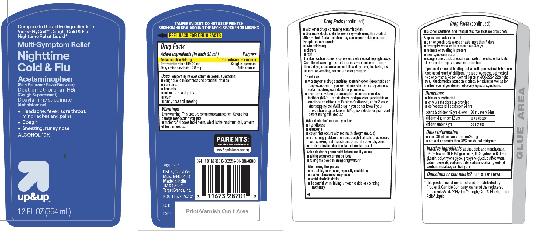 782L-Nightime Cold and Flu-12oz-label