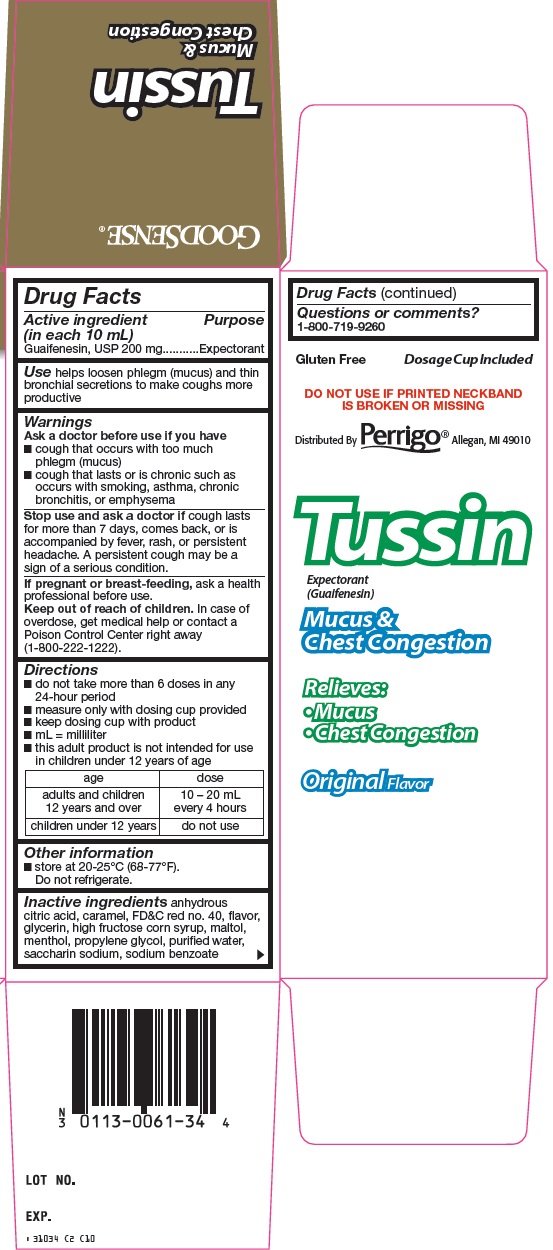 GoodSense Tussin mucus & chest congestion image 2
