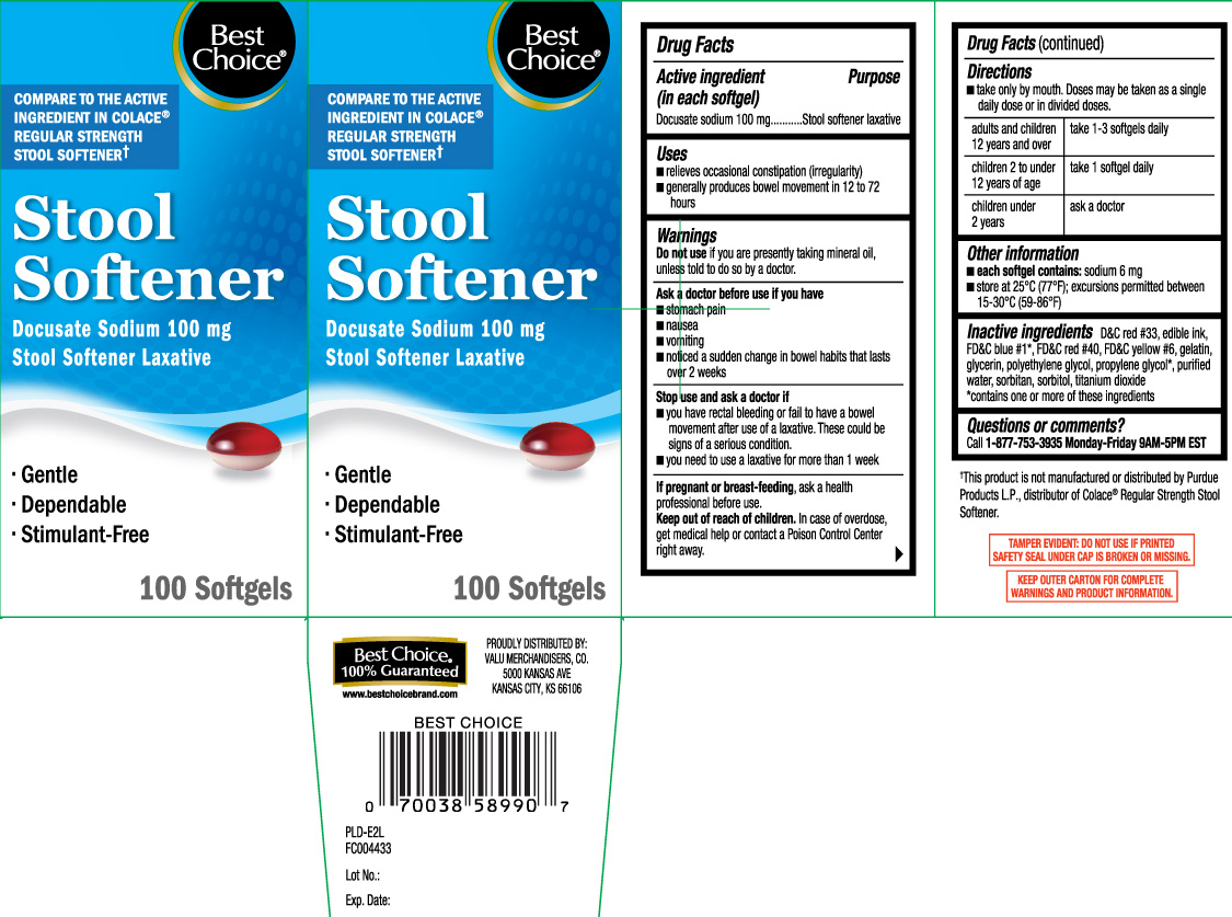 Docusate Sodium 100 mg