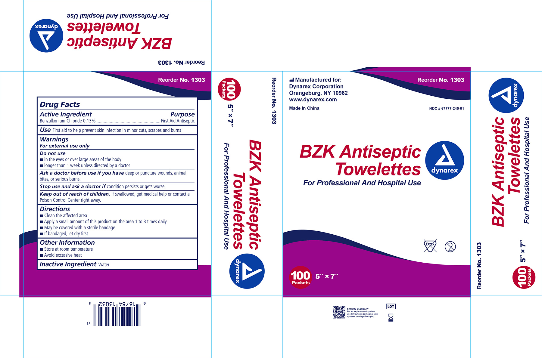 Benzalkonium Towelette