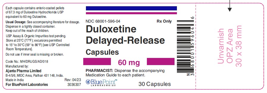 Duloxetine DR 60mg 30ct Rev 11/23 Paithan