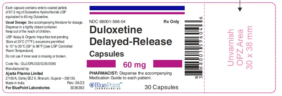 Duloxetine DR 60mg 30ct Rev 11/23 Bharuch