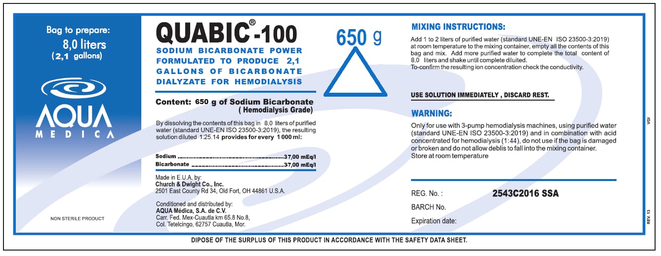 QUABIC-100 LABEL