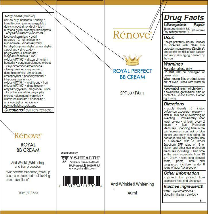 Renove Carton Label