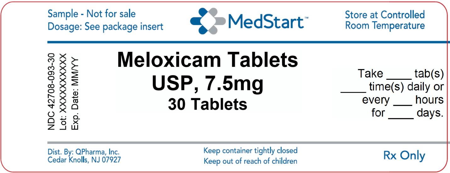 42708-093-30 Meloxicam Tablets USP 7_5mg x 30 V2