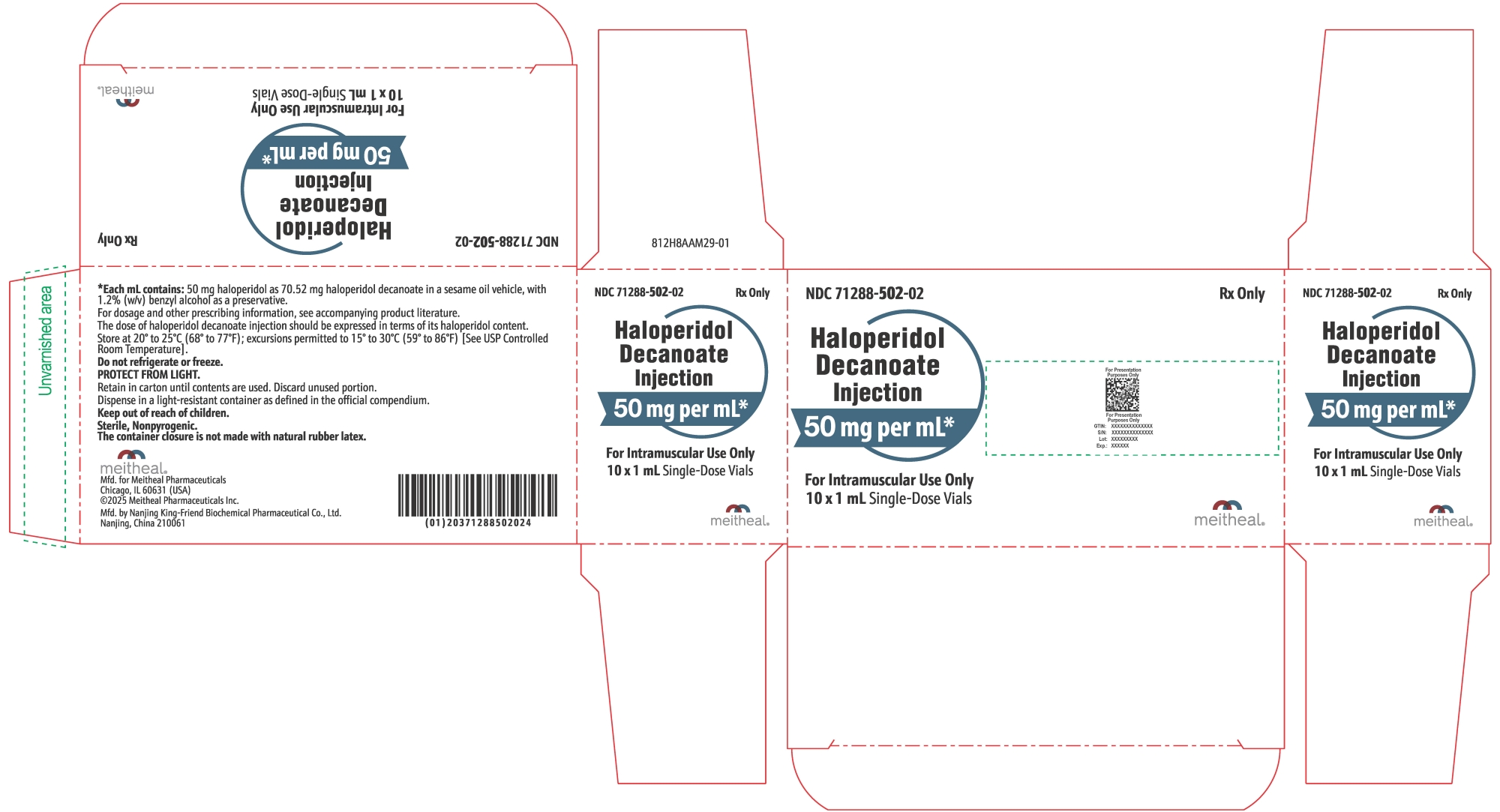 Principal Display Panel - 50 mg per carton