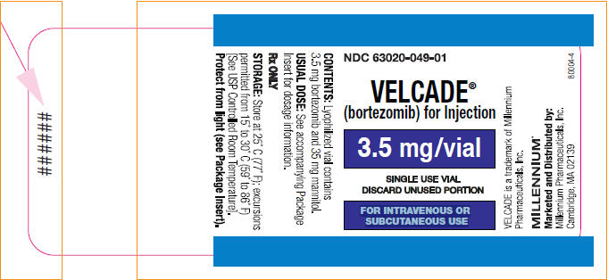 PRINCIPAL DISPLAY PANEL - 3.5 mg Vial Label