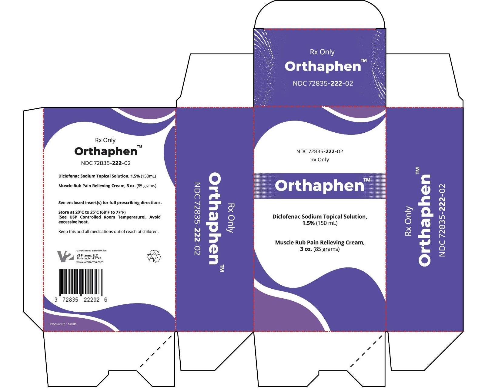 Orthaphen Packaging